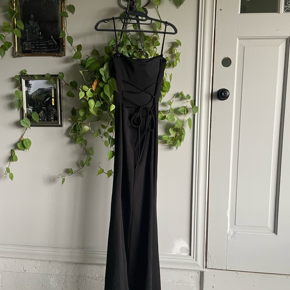 Windsor Strapless Black Dress